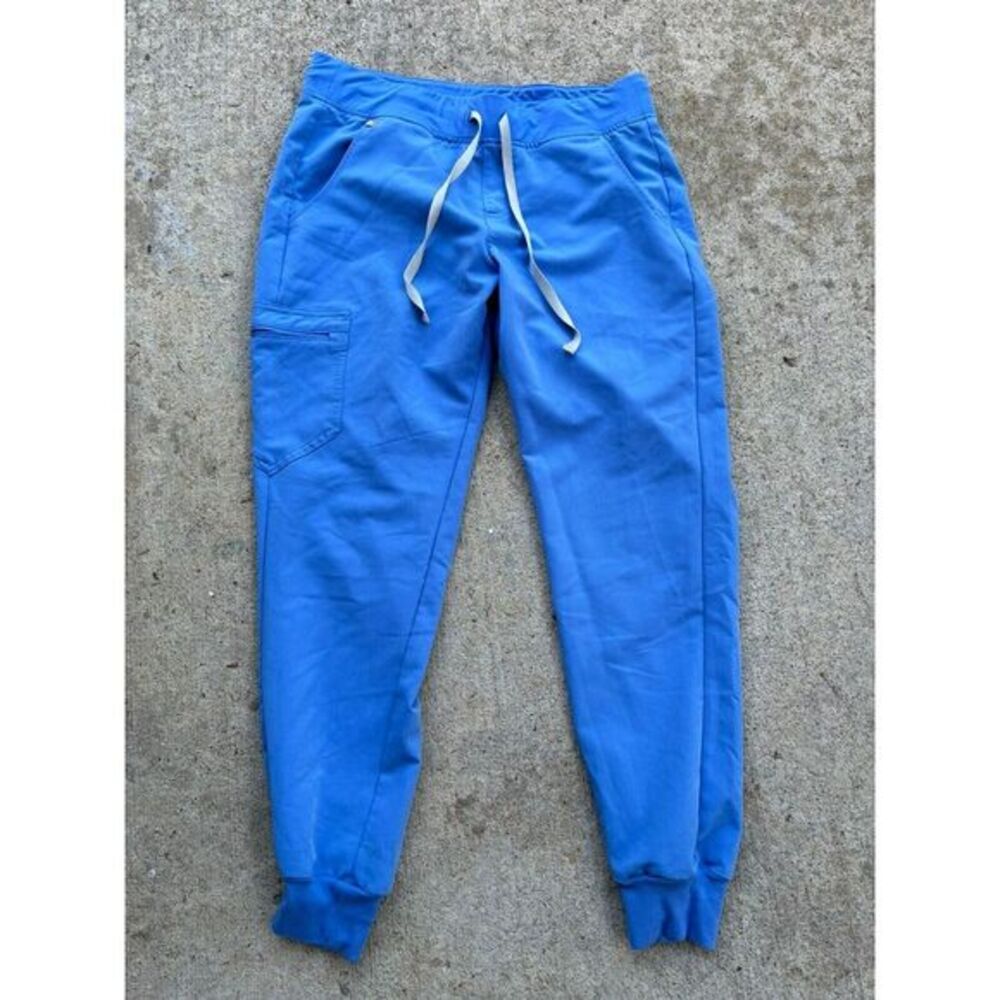 FIGS Technical Collection Zamora Jogger Oasis‎ Women's Scrubs Pants Medium